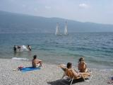 Badestrand Porto di Tignale am Gardasee