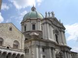 Brescia hat die drittgr��te Kirchenkuppel Italiens