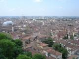 Blick auf Brescia vom Cidneoh�gel